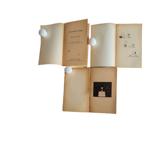 It's for you, Snoopy, All This and Snoopy Too and You're a Pal Snoopy 3 Books - Picture 5 of 9